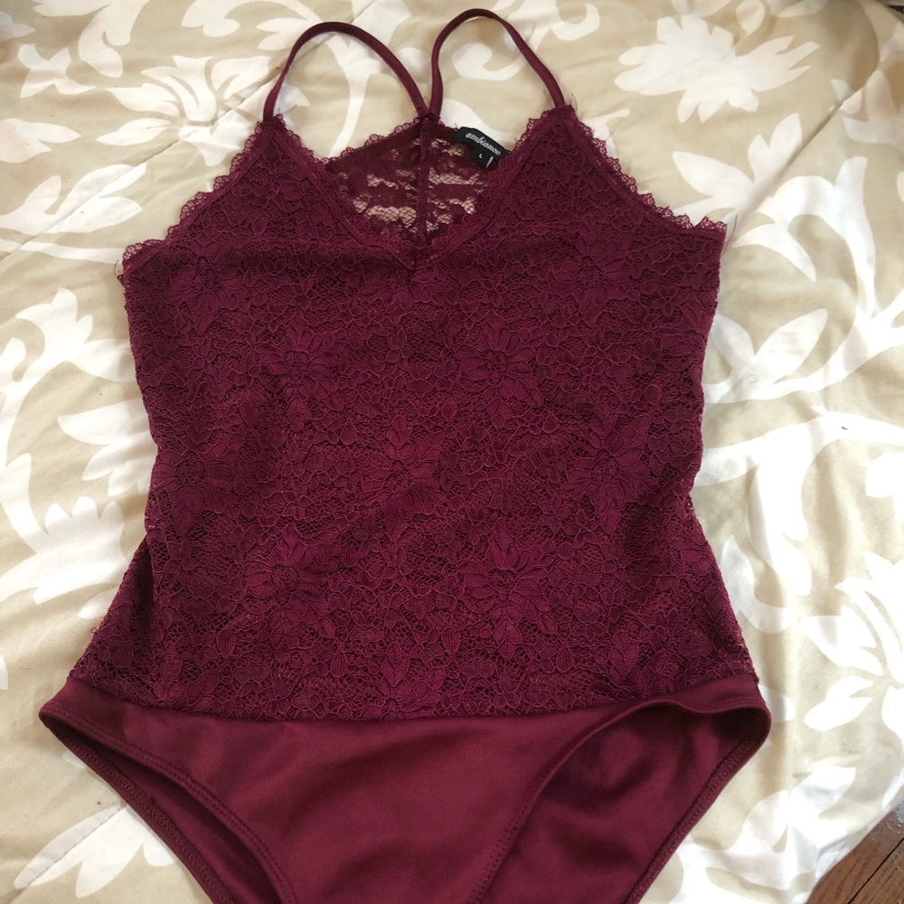 Lacy bodysuit